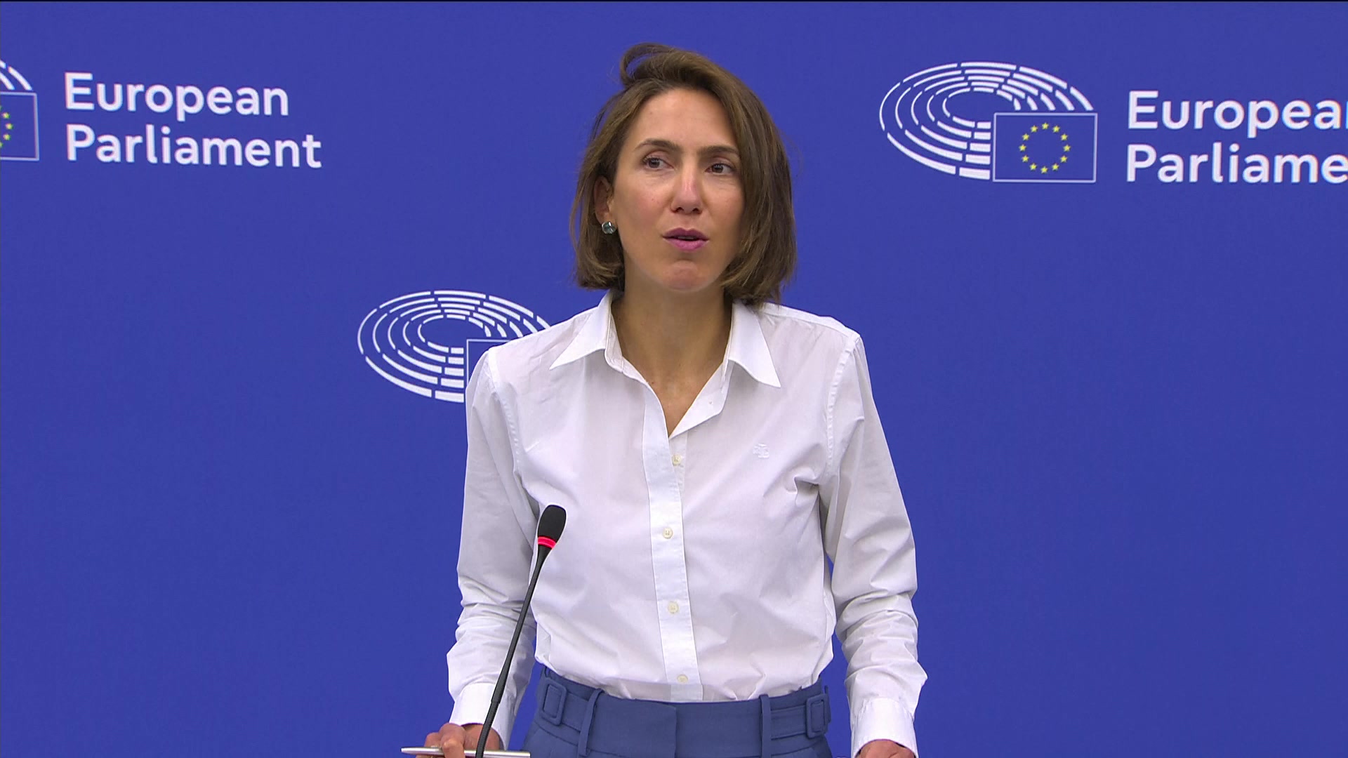 Press briefing by Valérie HAYER (Renew, FR), Renew Europe Group Leader